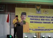 Anggota MPR RI Tekankan Persatuan dan Demokrasi dalam Sosialisasi Empat Pilar di Nagan Raya